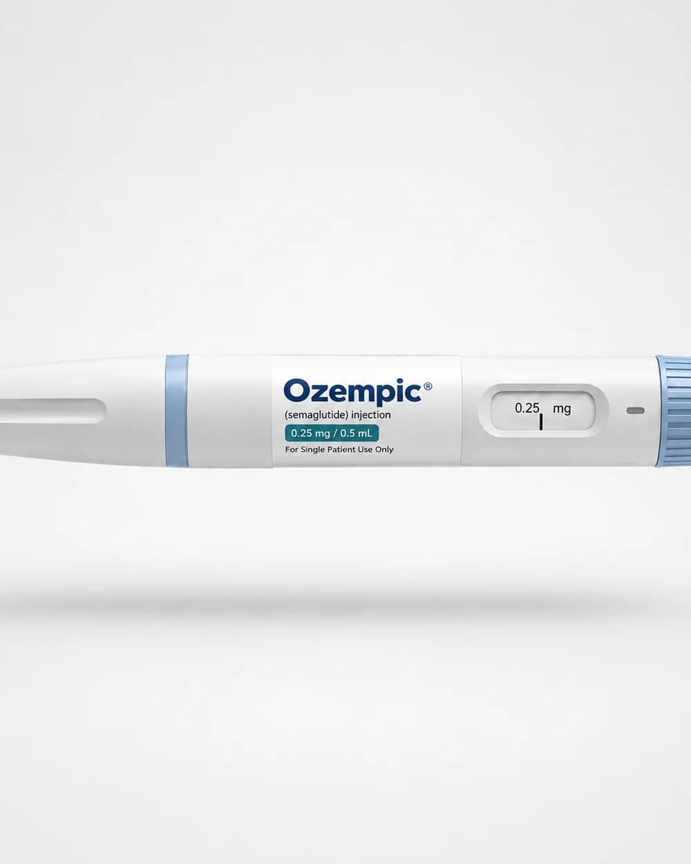 Semaglutide injection pen representing ESCLARE's medically guided GLP-1 slimming program