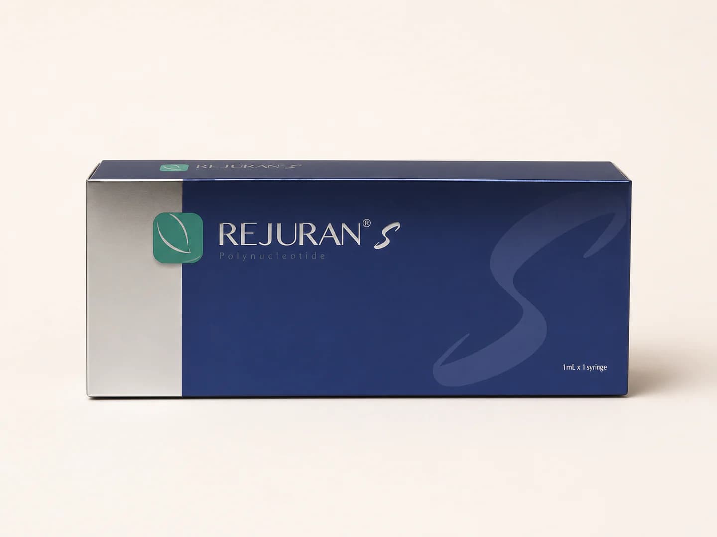 Rejuran S blue and silver product box